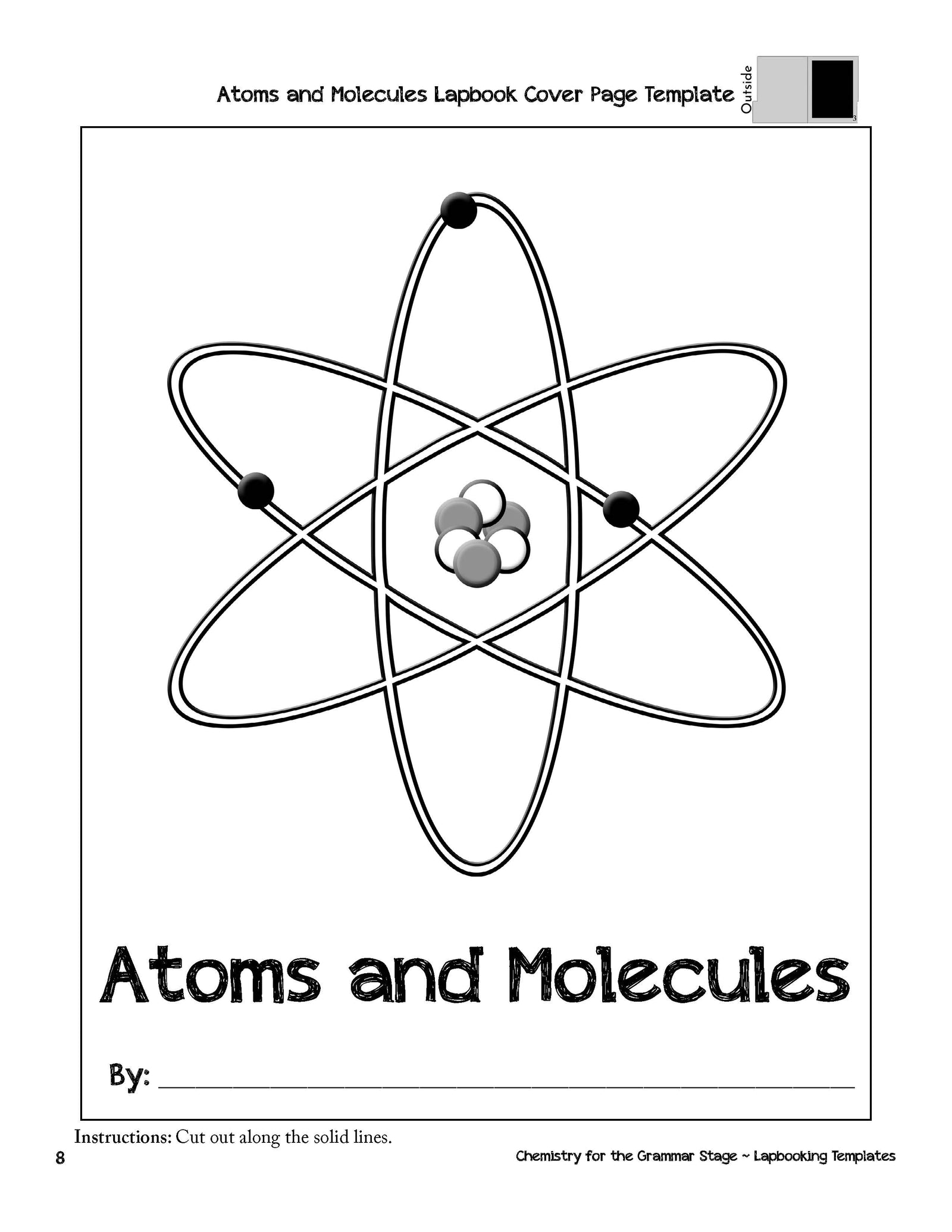 Chemistry for the Grammar Stage Lapbooking Templates {3rd Edition}