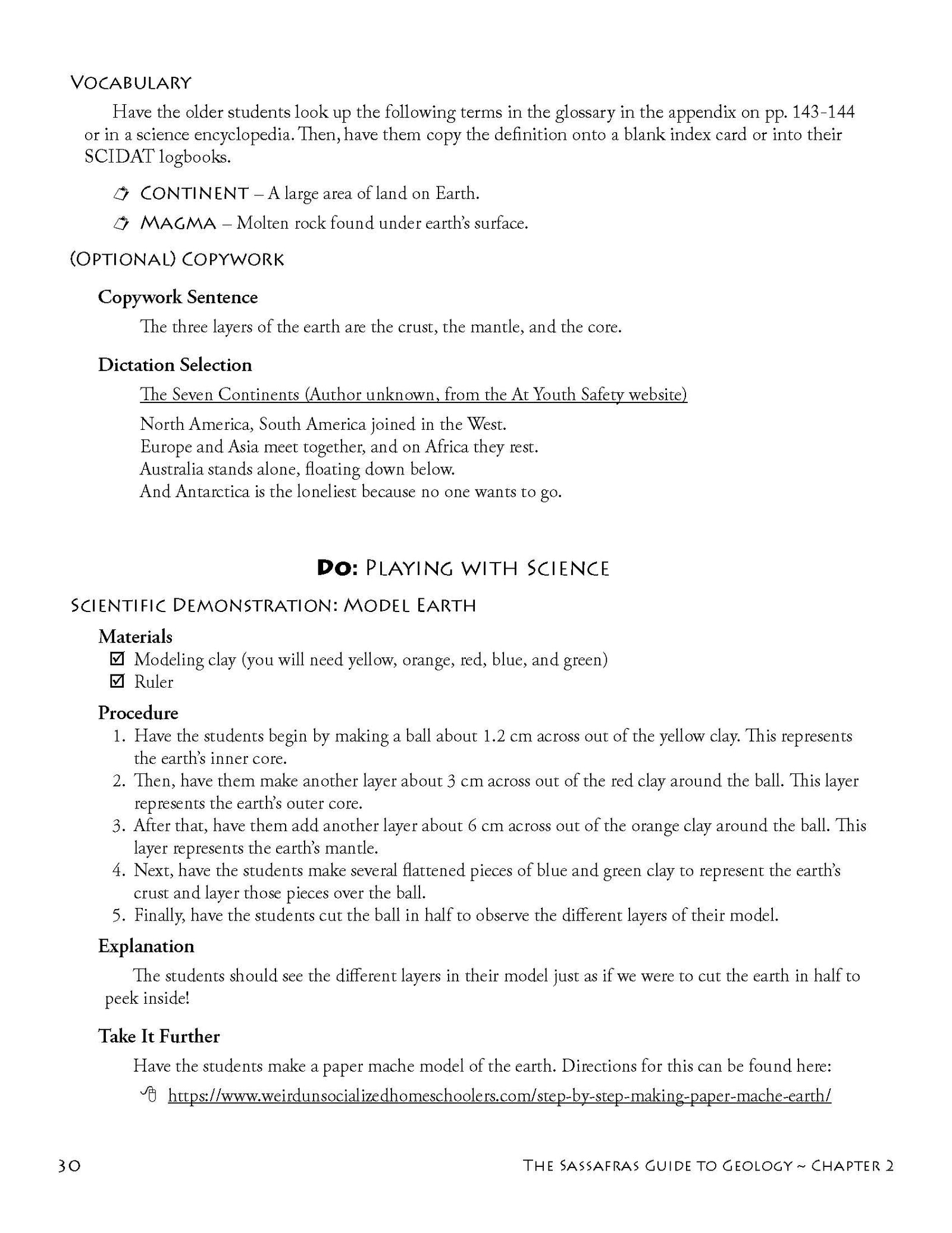 The Sassafras Science Adventures Volume 5: Geology Printed Combo | Elemental Science