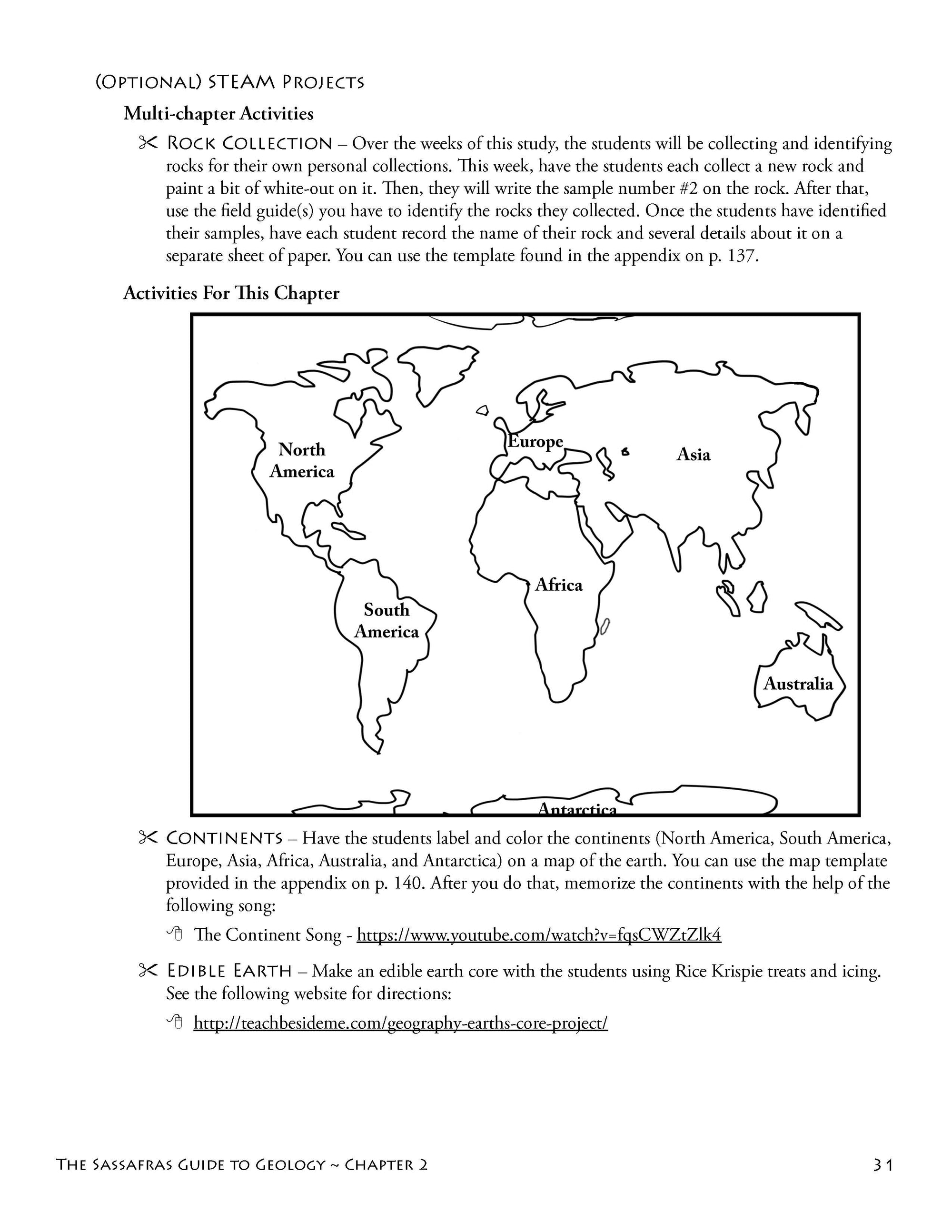 The Sassafras Science Adventures Volume 5: Geology eBook Combo