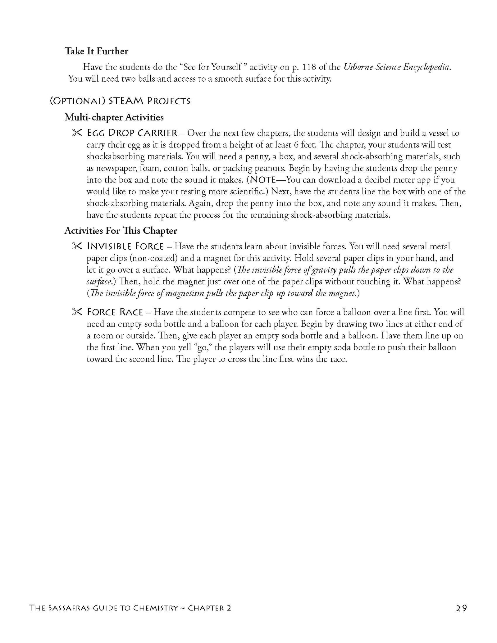 The Sassafras Science Adventures Volume 8:Physics (eBook Combo)