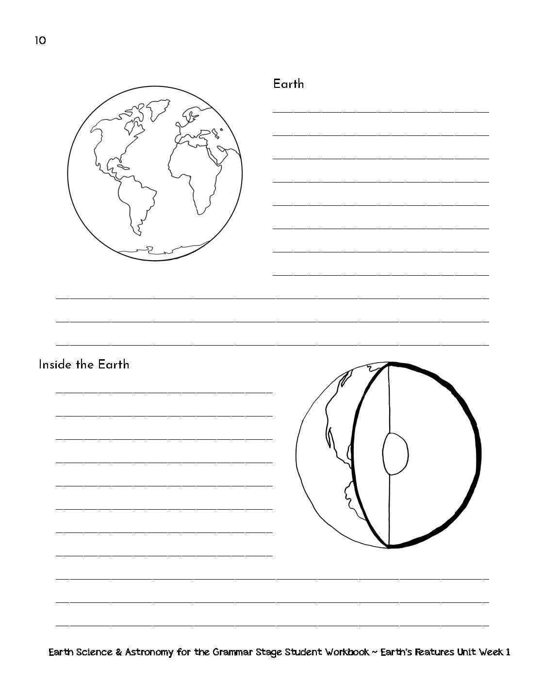 Earth Science & Astronomy for the Grammar Stage Printed Combo {3rd Edition}