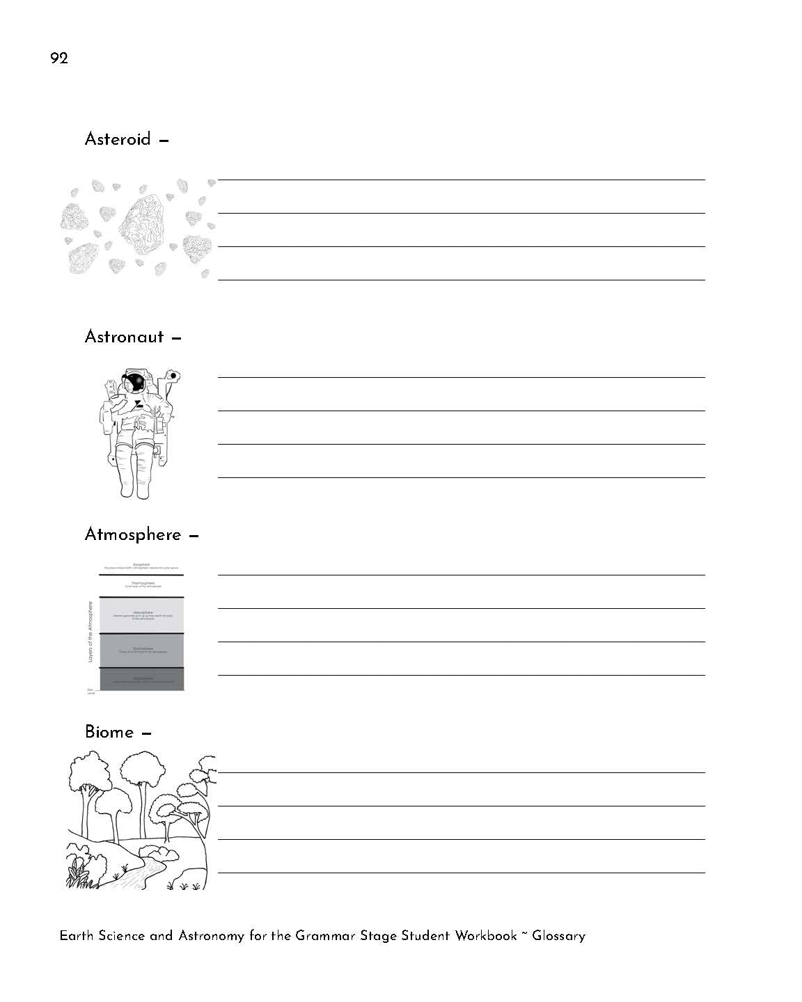 Earth Science & Astronomy for the Grammar Stage Printed Combo {3rd Edition}