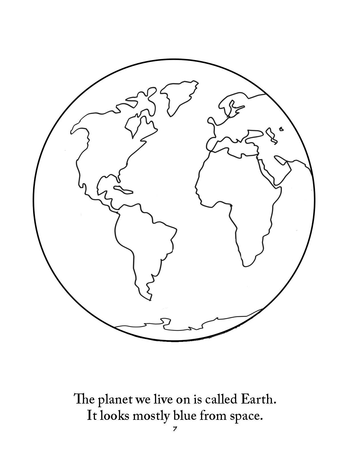 Earth Science & Astronomy for the Grammar Stage Coloring Pages