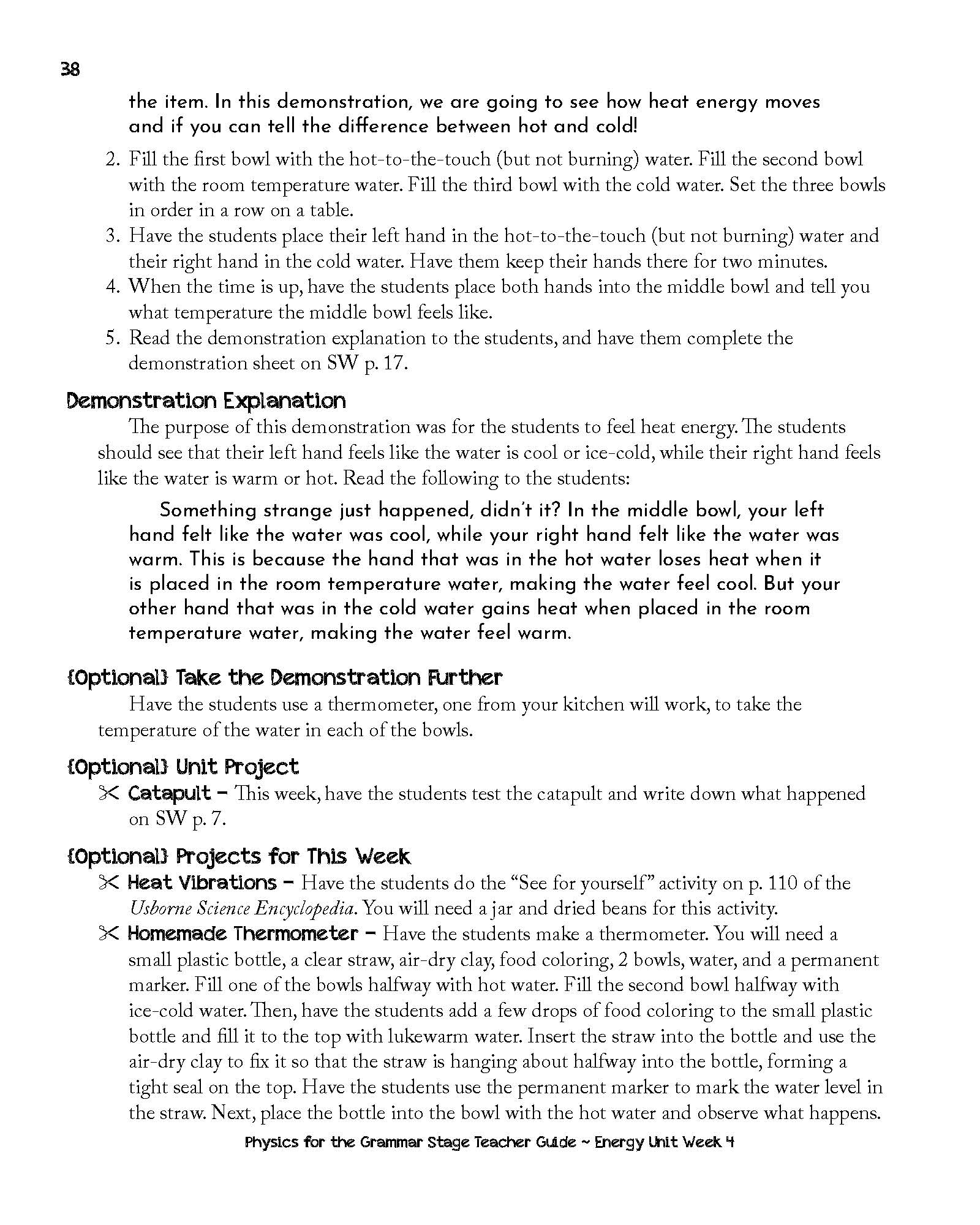 Physics For The Grammar Stage (ebook) {3rd Edition}