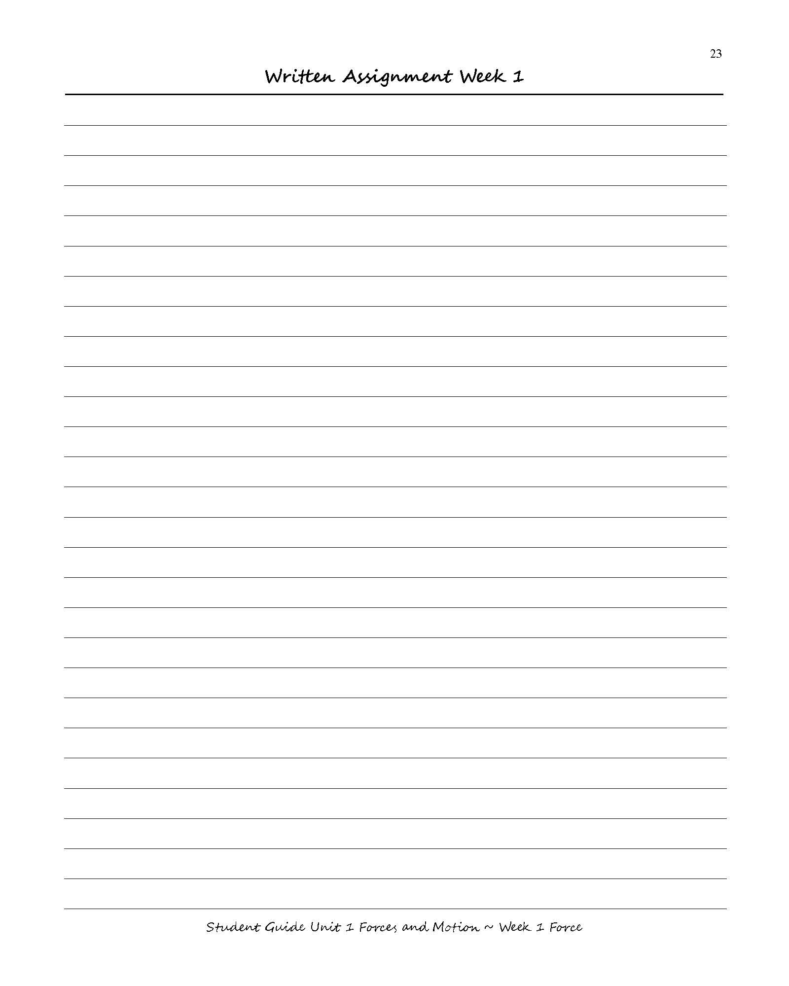 Physics for the Logic Stage Student Guide