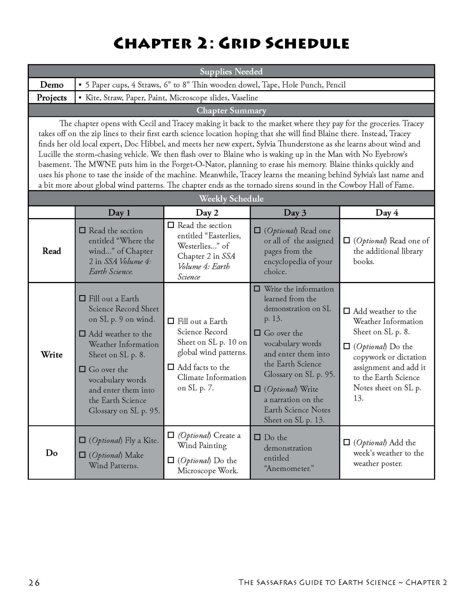 The Sassafras Guide to Earth Science | Elemental Science