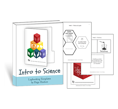 2nd Edition Intro to Science Lapbooking Templates