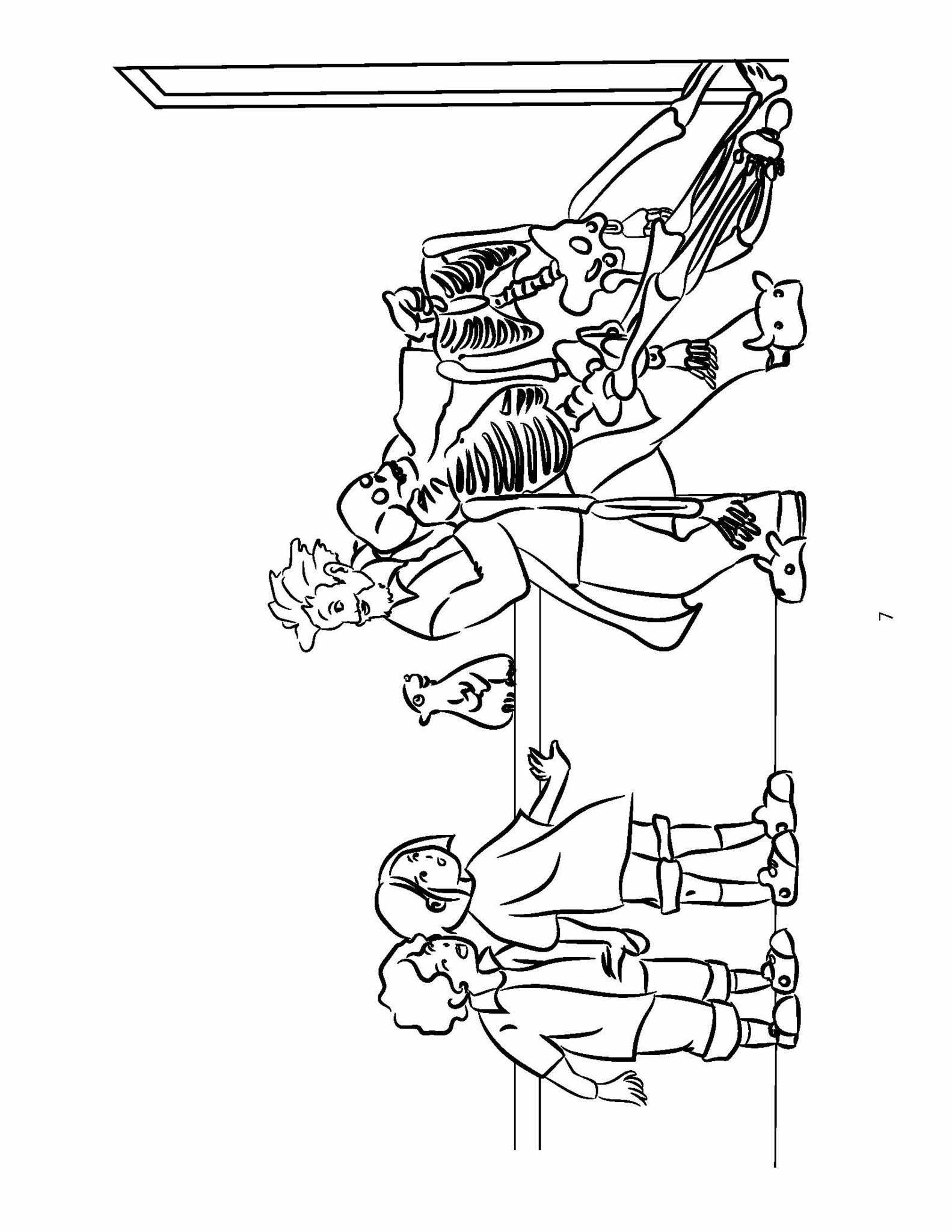 Sassafras Science Anatomy Coloring Pages by Elemental Science