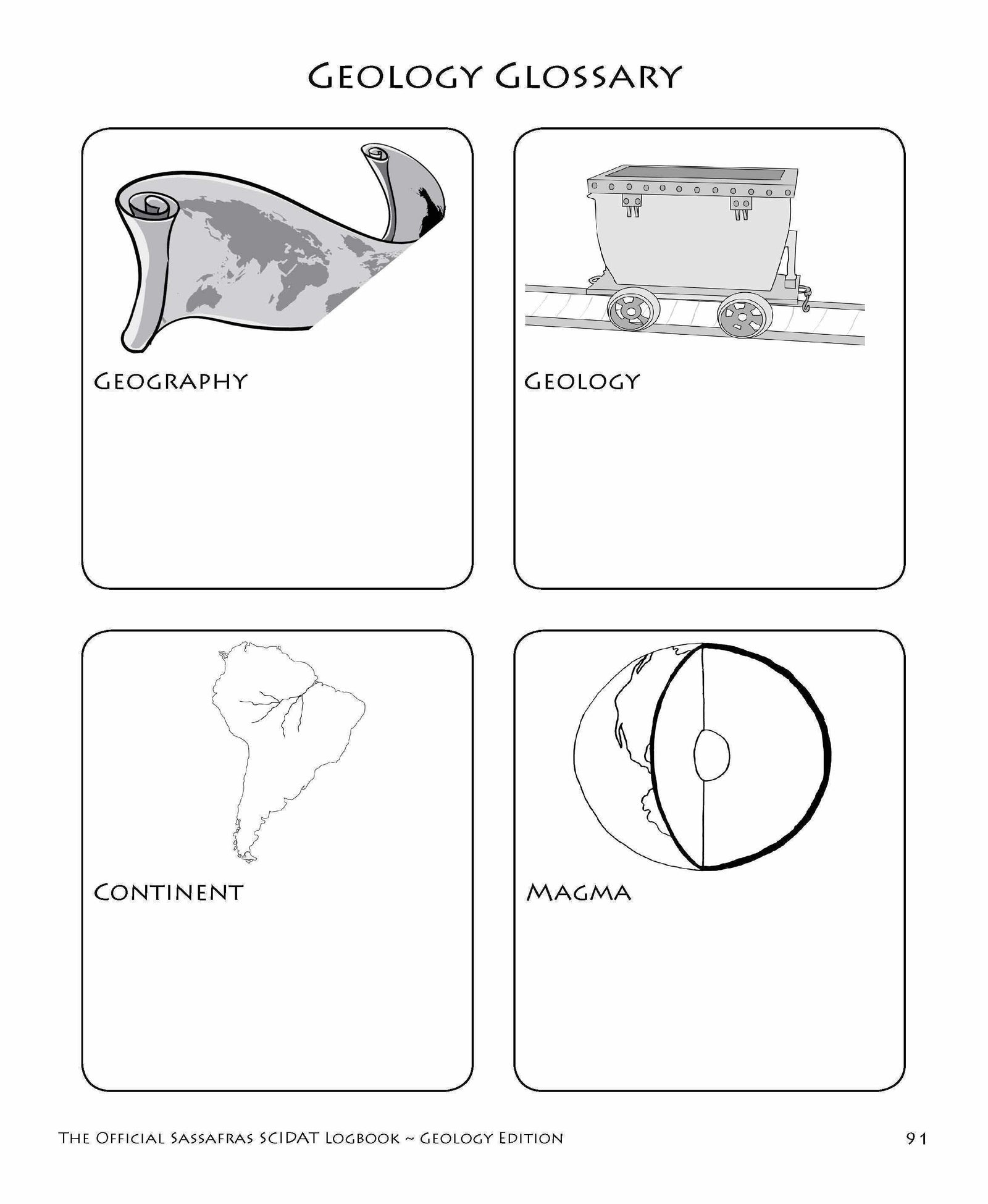 The Sassafras Science Adventures Volume 5: Geology Printed Combo | Elemental Science