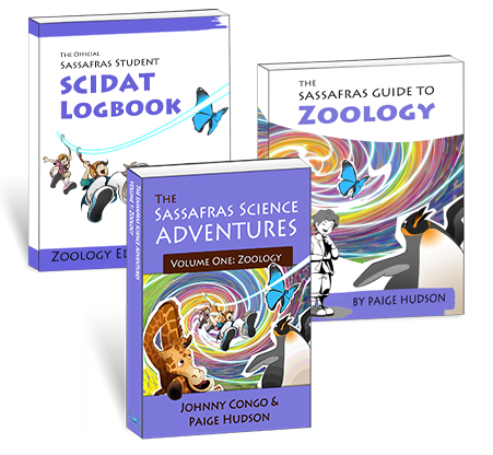 The Sassafras Science Adventures Volume 1: Zoology Printed Combo.