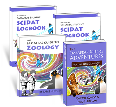 The Sassafras Science Adventures Volume 1: Zoology Printed Combo.