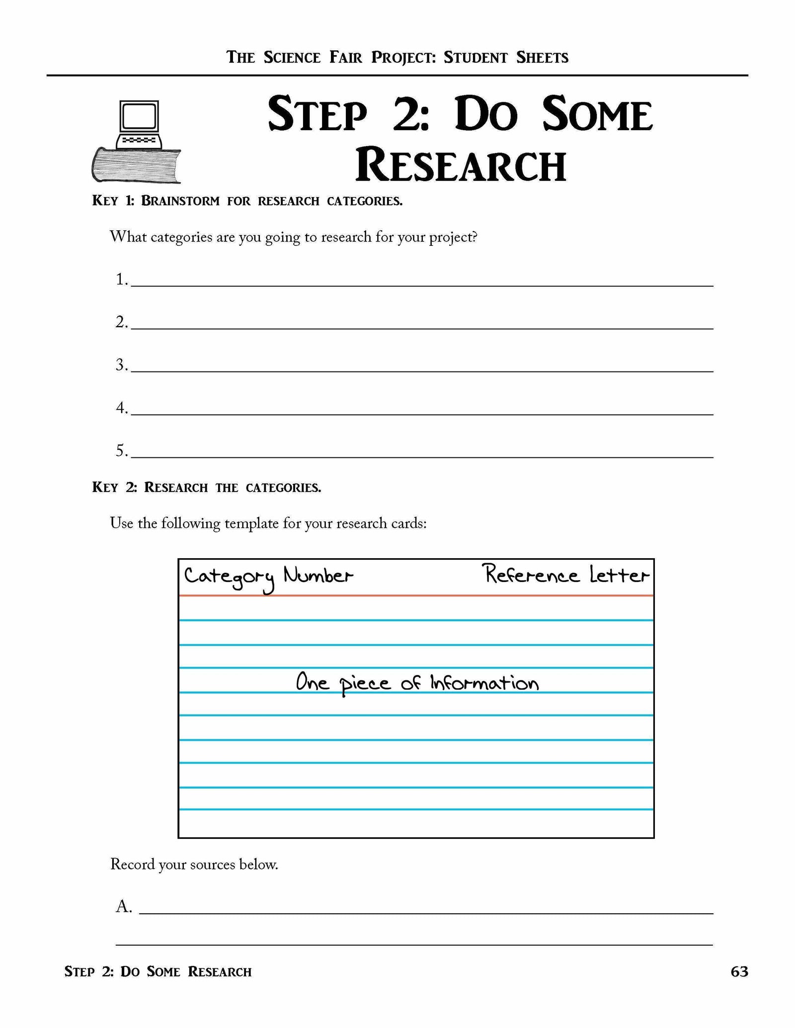 The Science Fair Project (Student Pages Only) | Elemental Science