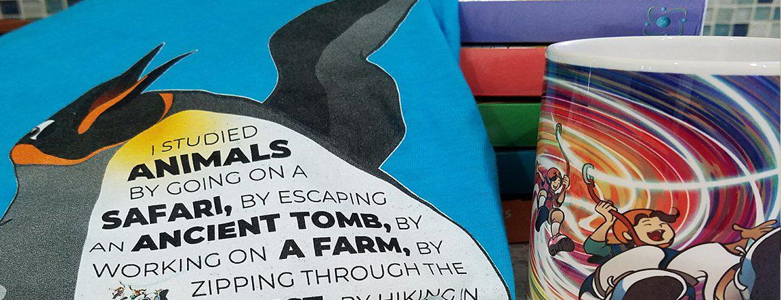 Sassafras Science T-Shirts, Tote Bags, and Mugs