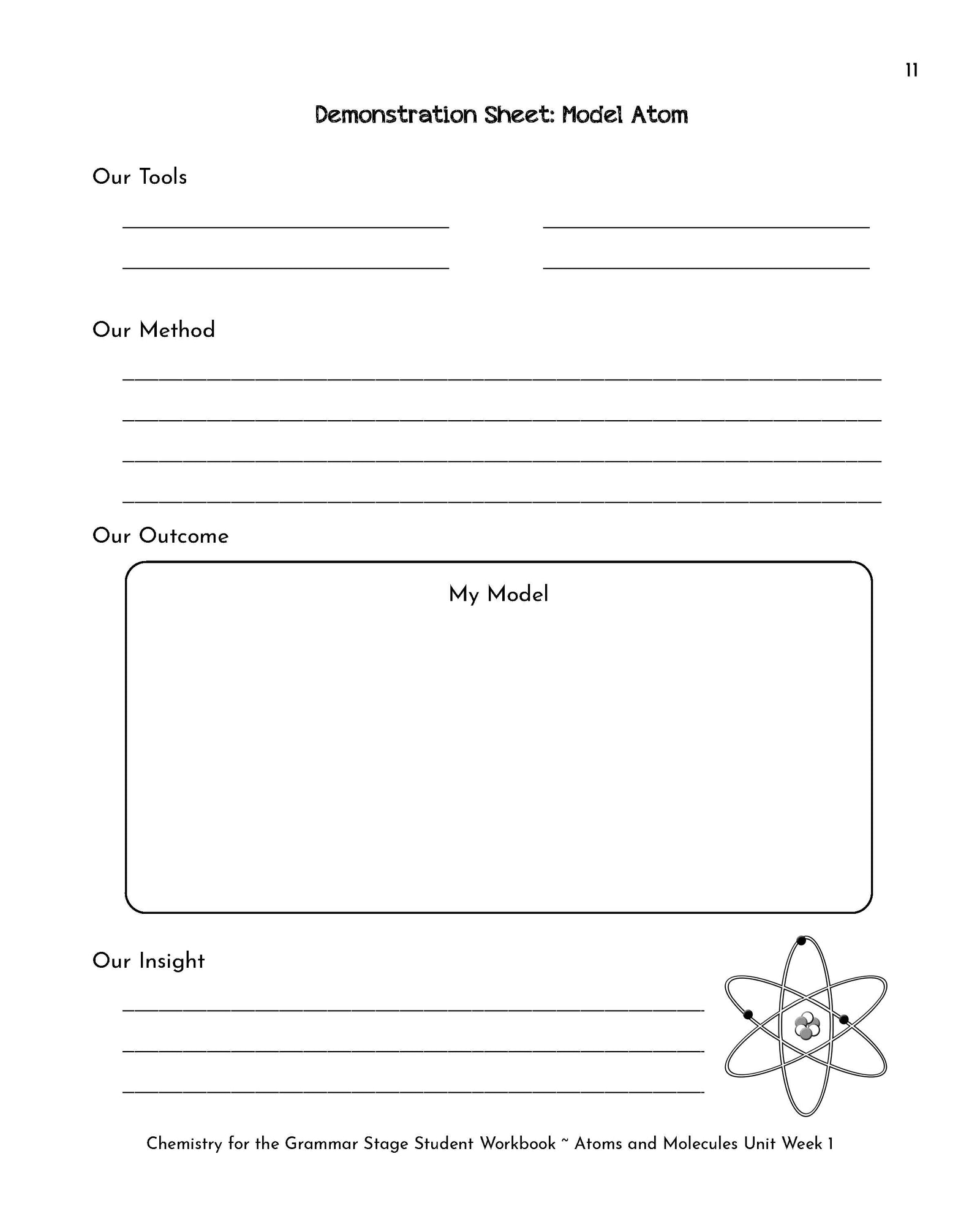 Grammar Stage ebook for Chemistry