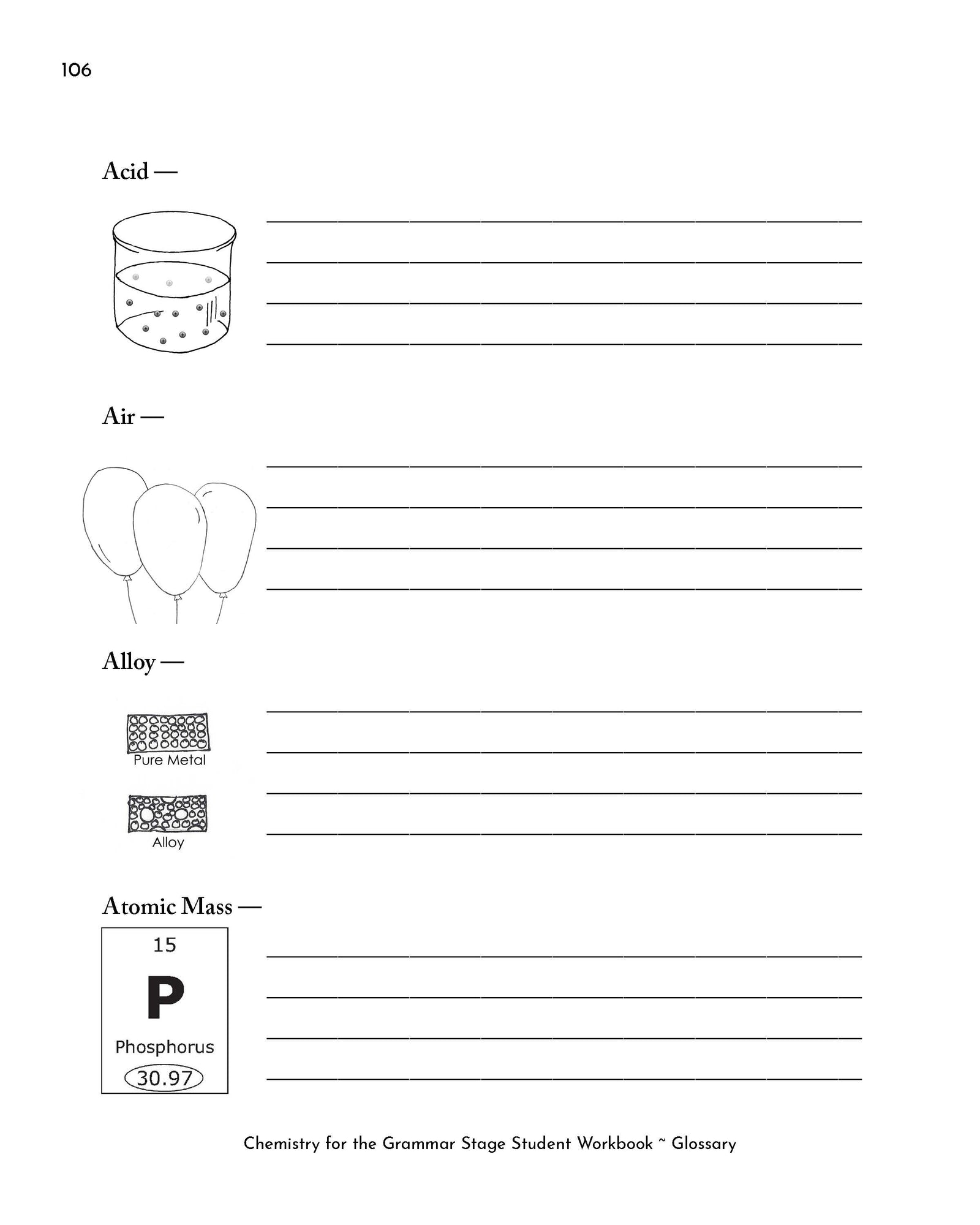 Grammar Stage ebook for Chemistry