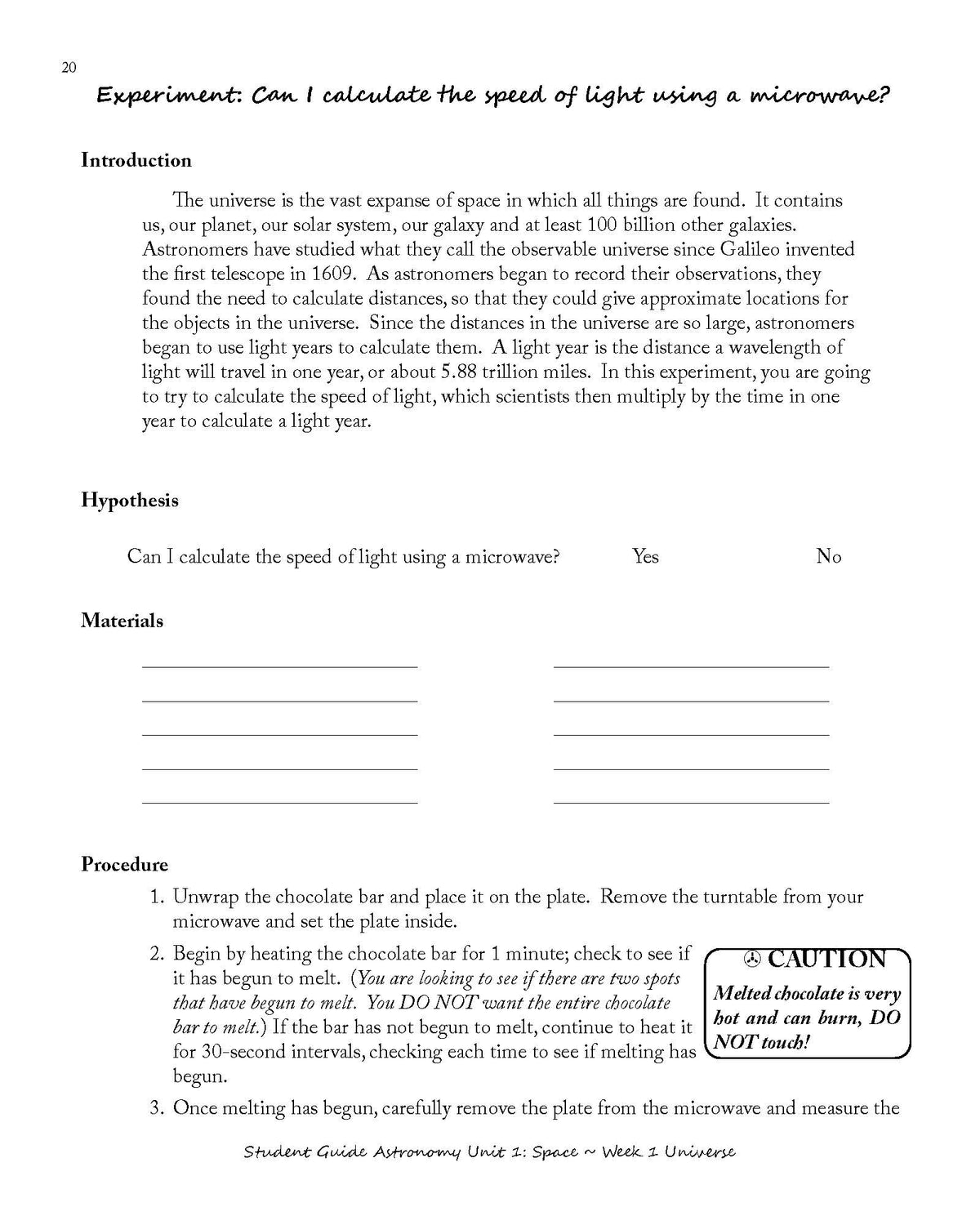 Earth Science & Astronomy for the Logic Stage Student Guide (3rd Edition)