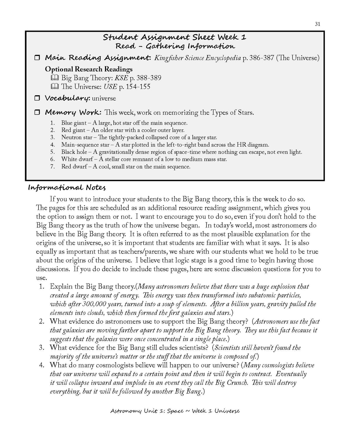 Earth Science & Astronomy for the Logic Stage eBook Combo (3rd Edition)