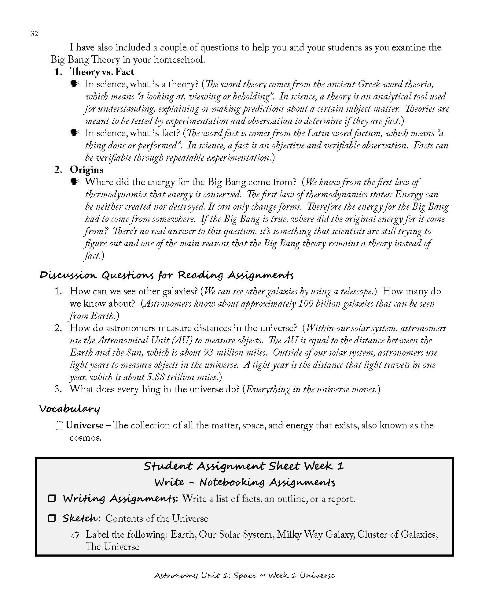 Earth Science & Astronomy for the Logic Stage Teacher Guide (3rd Edition)