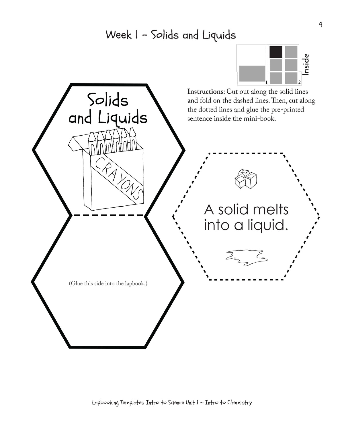 Intro to Science Lapbooking Templates