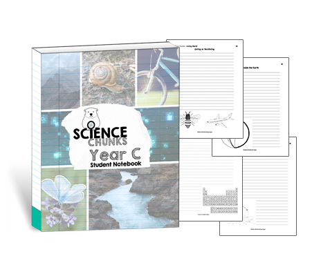 Science Chunks Year C Student Notebook | Elemental Science