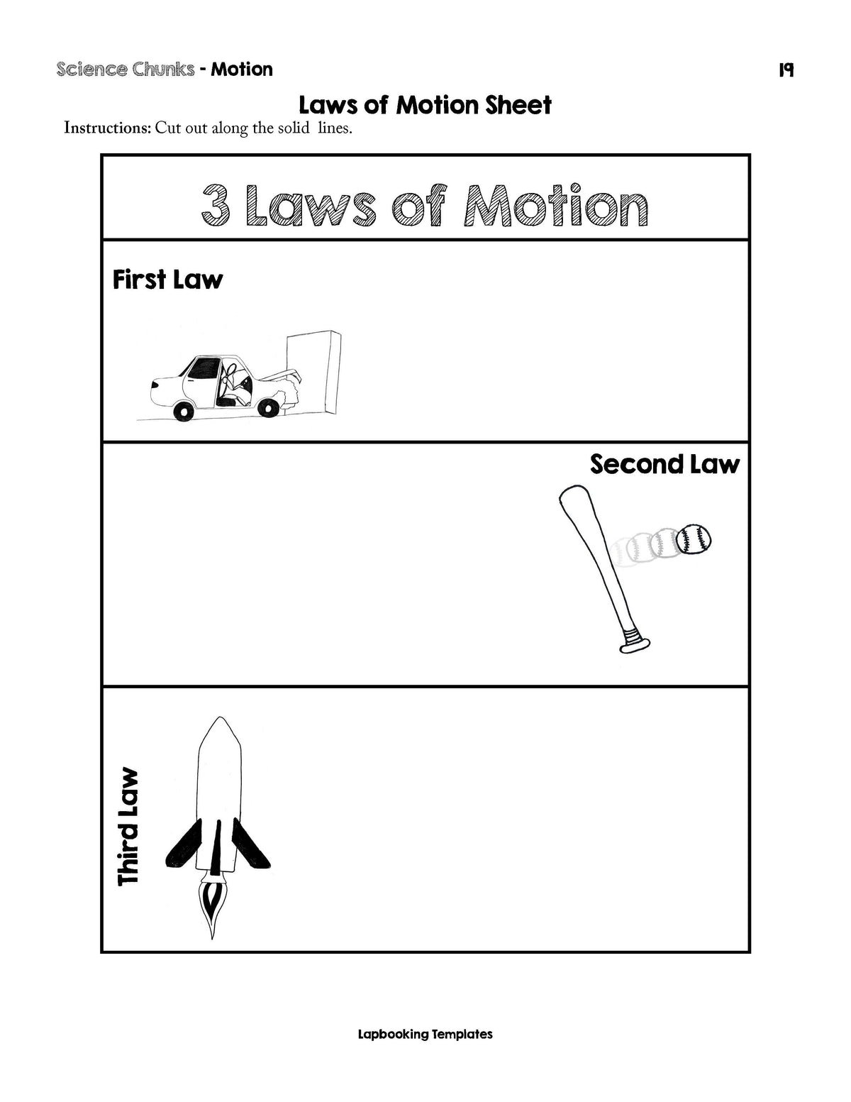 Science Chunks Motion Unit | Elemental Science