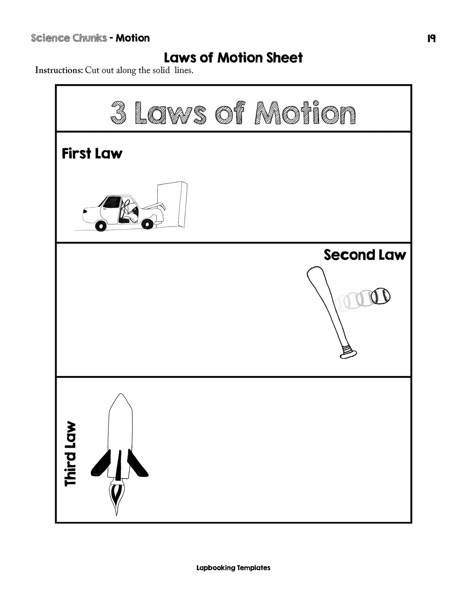 Science Chunks Motion Unit | Elemental Science