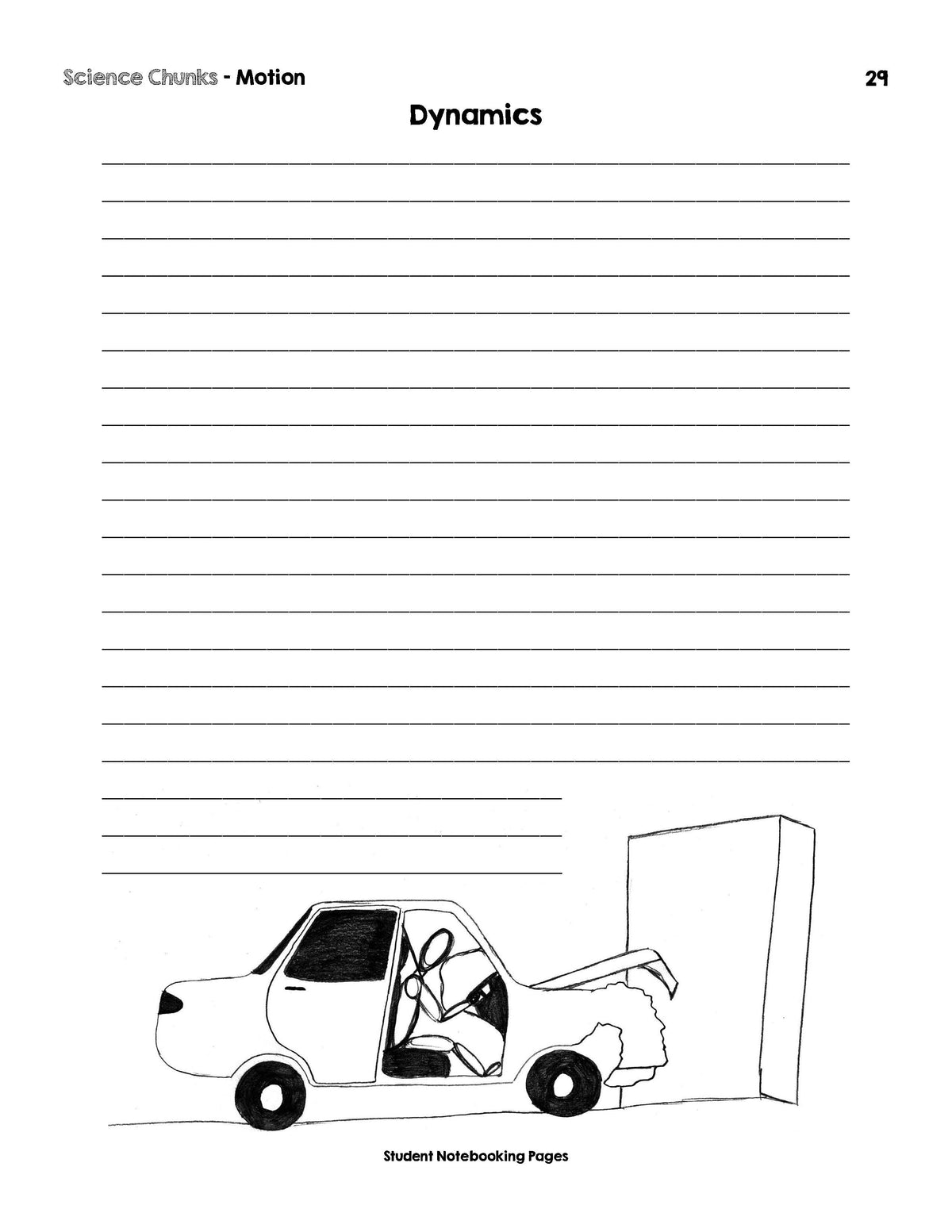 Science Chunks Motion Unit | Elemental Science