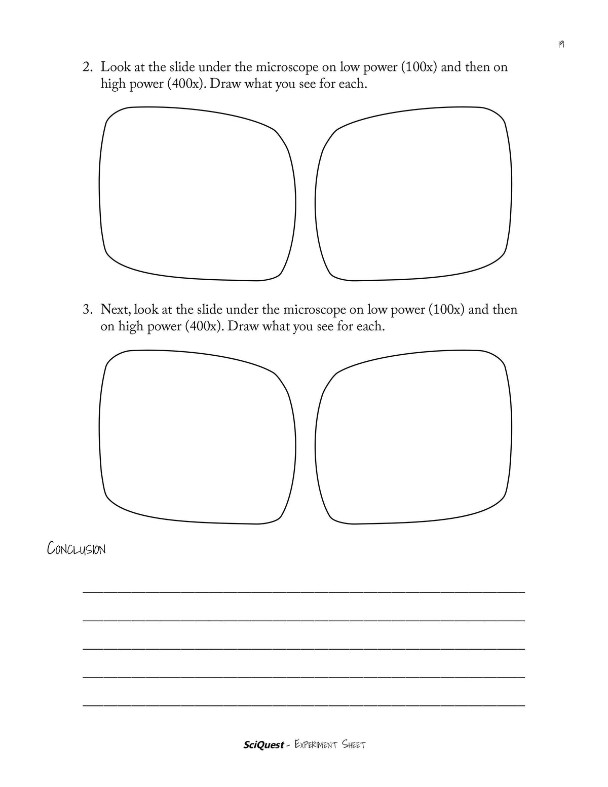 SciQuest 100: Milo's Mission Lab Journal