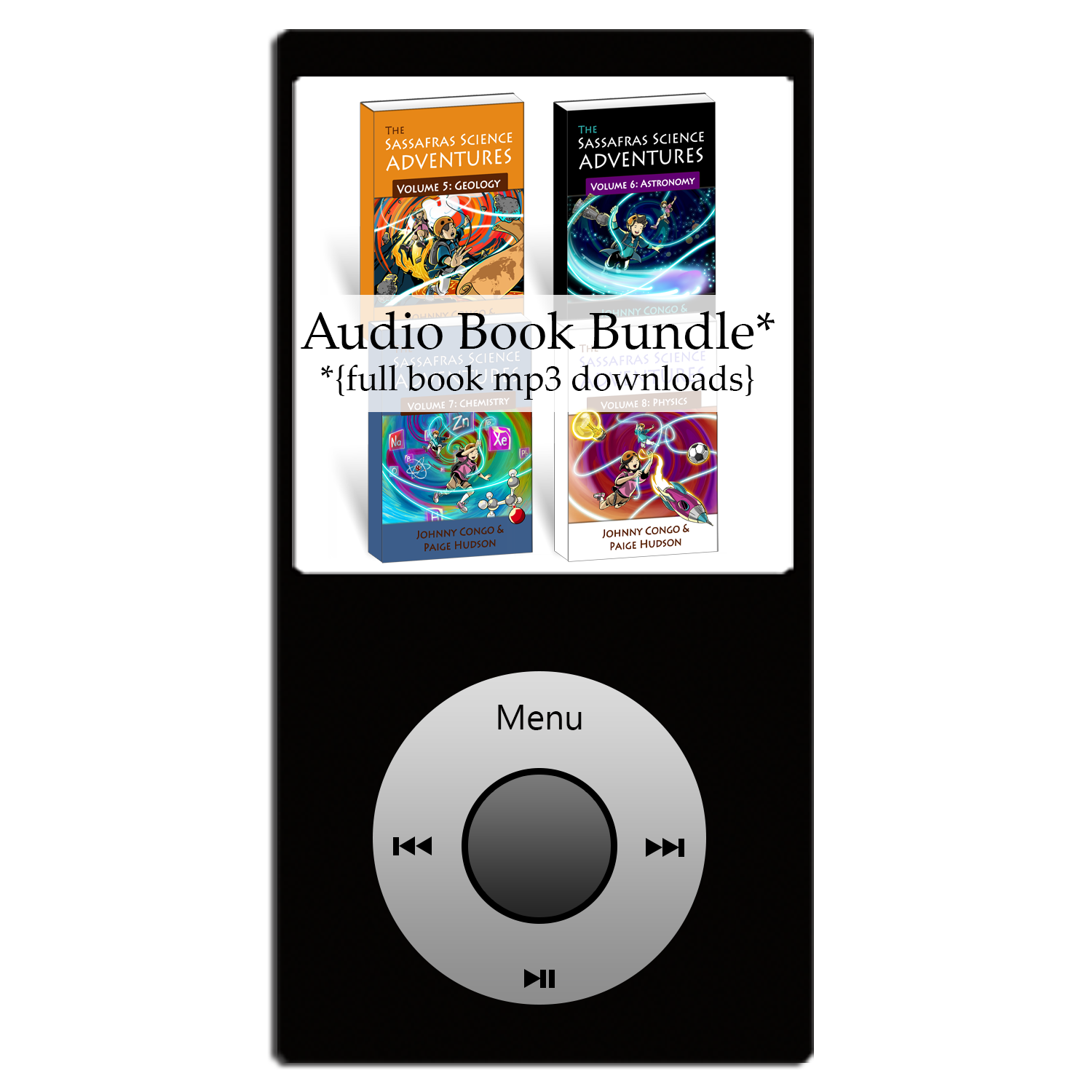 Sassafras Science Audiobooks (Volumes 5 to 8)