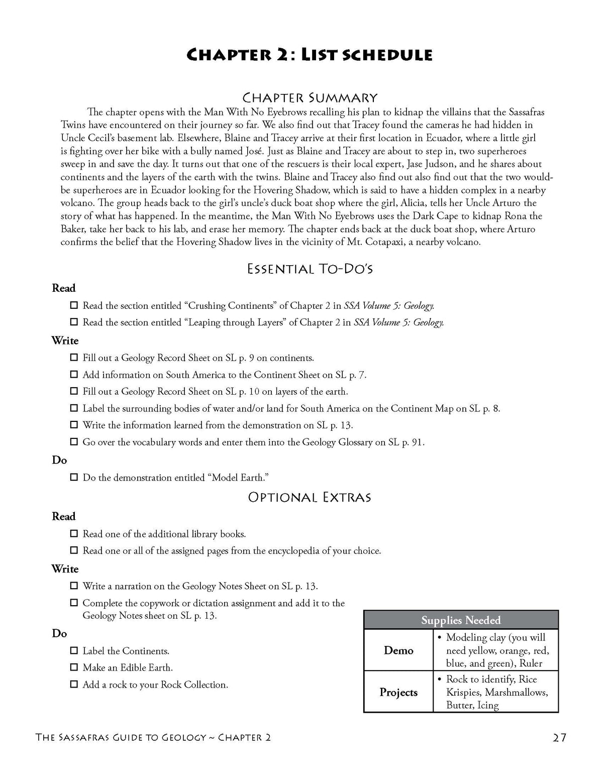 The Sassafras Guide to Geology | Elemental Science