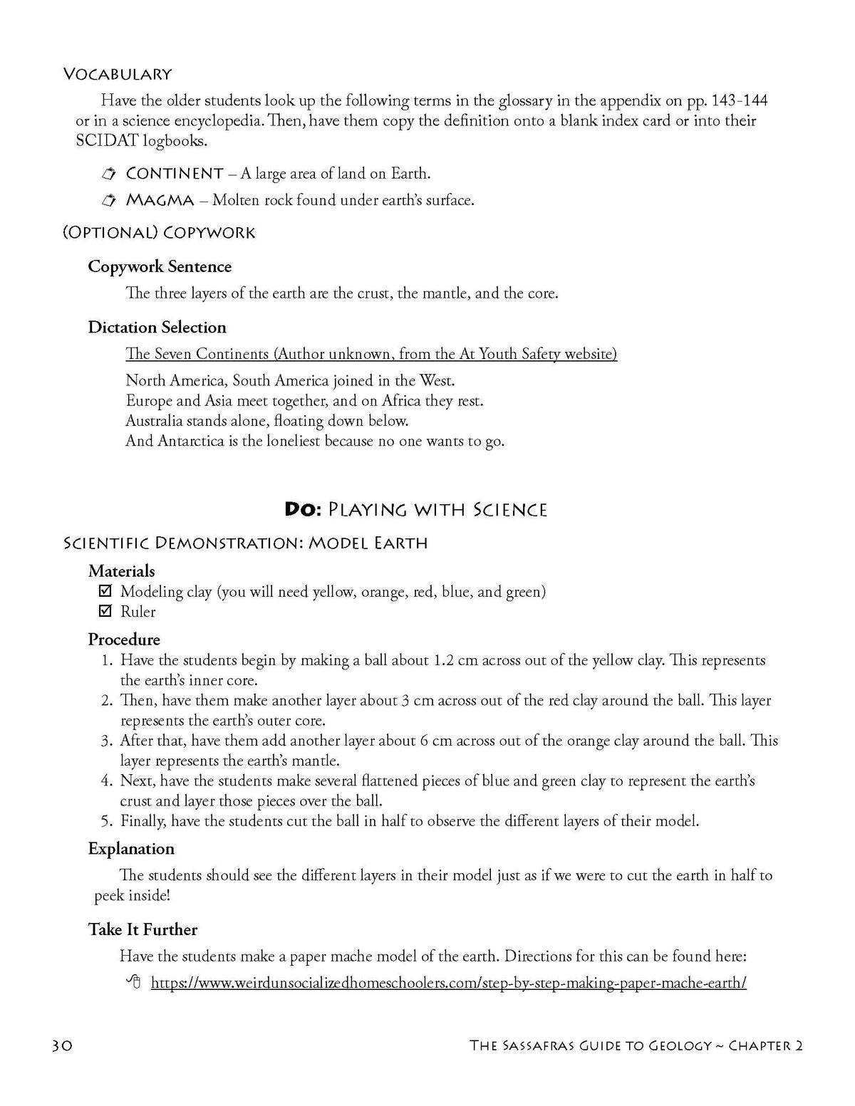 The Sassafras Science Adventures Volume 5: Geology | Elemental Science