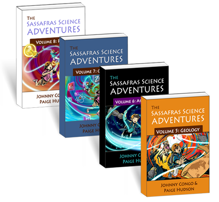 Huma Bhabha and ウルス フィッシャー　2冊セット Sassafras Science Novels 5 to 8 | Elemental Science