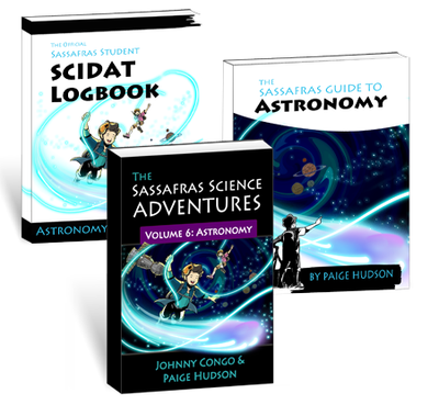 The Sassafras Science Adventures Volume 6: Astronomy Printed Combo