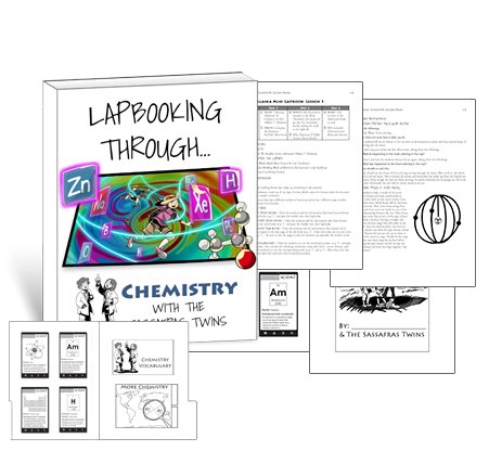 Lapbooking through Chemistry with the Sassafras Twins