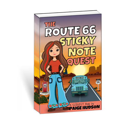 The Route 66 Sticky Note Quest {A SciQuest Novel}