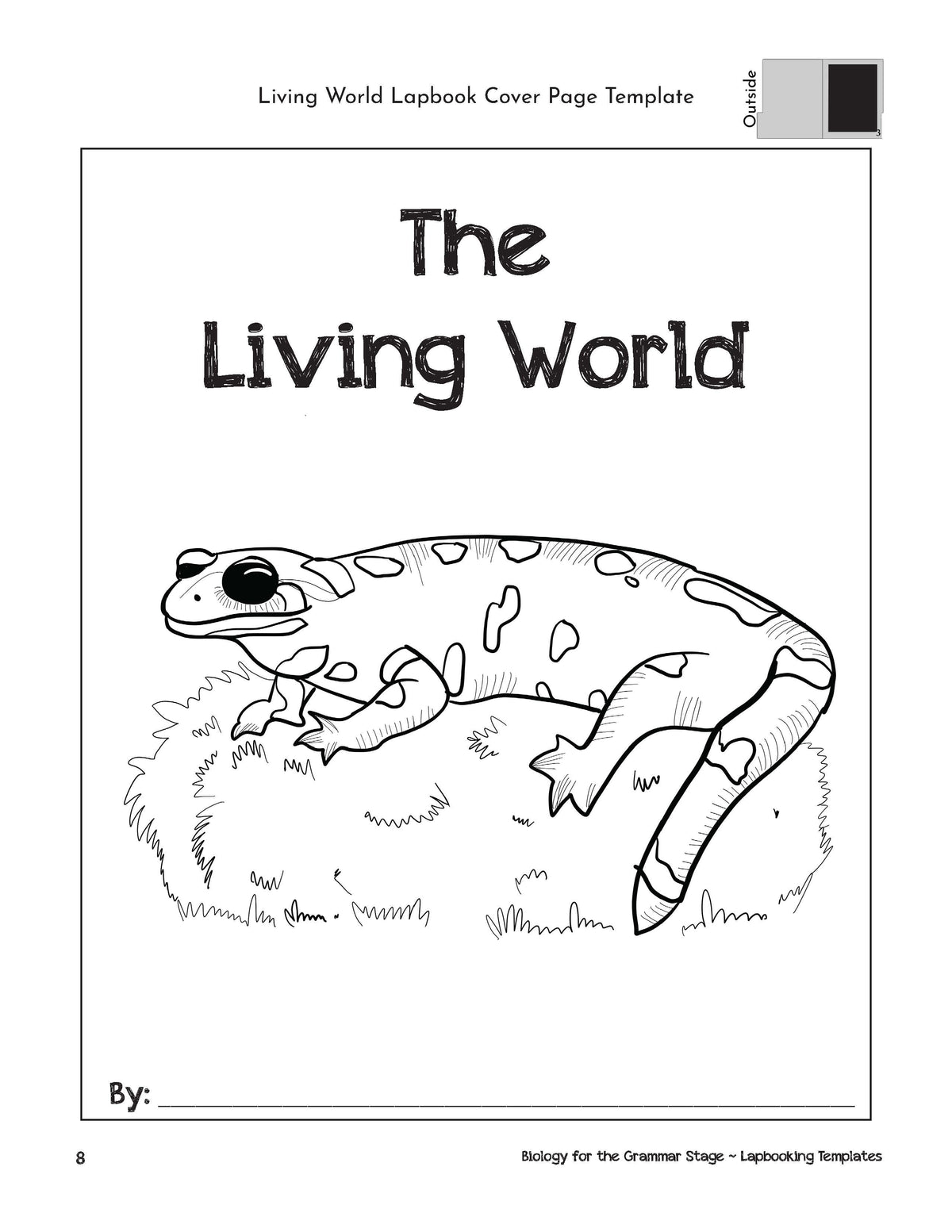 Grammar Stage Lapbooking Templates for Biology