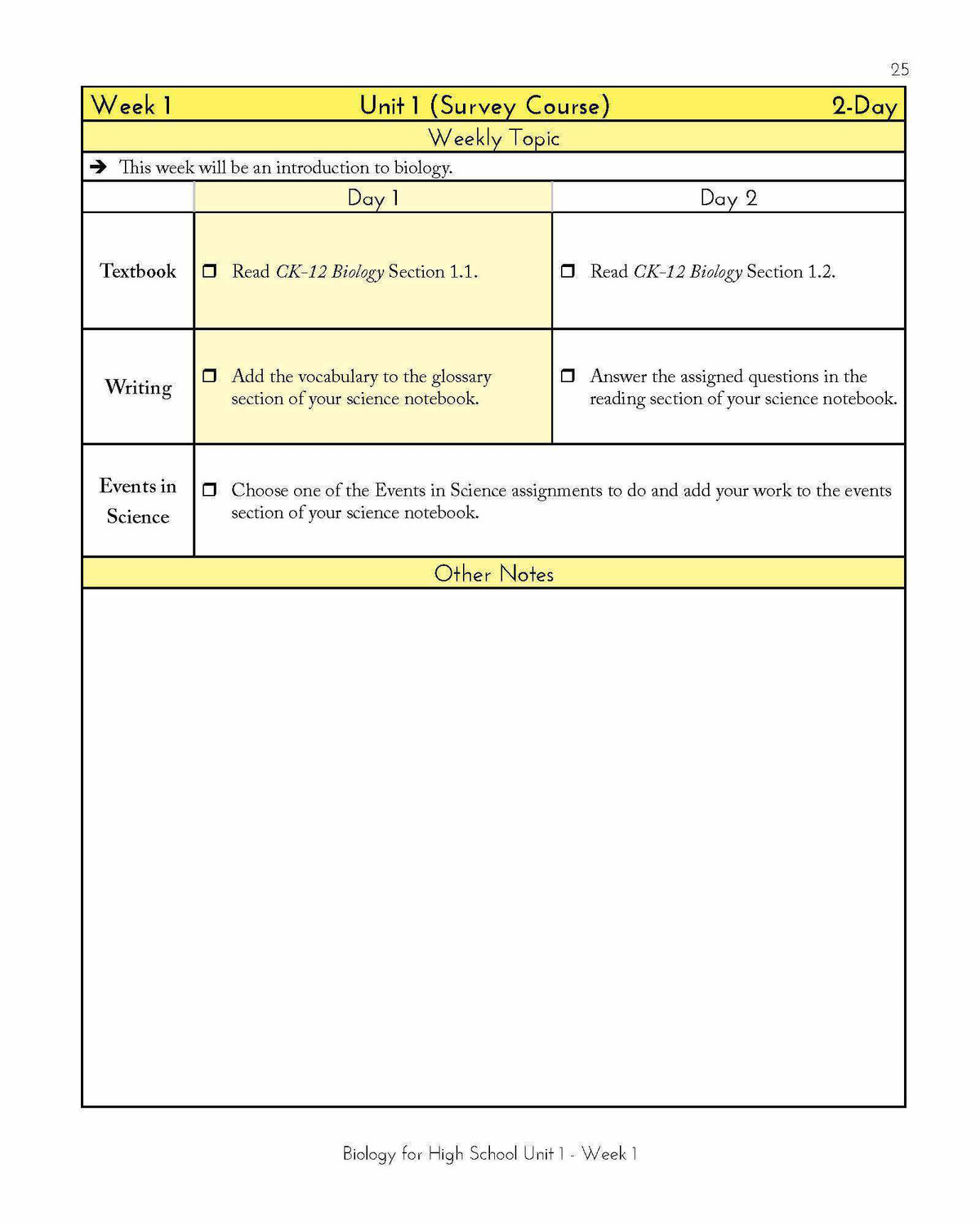 High School Biology eBook Guide