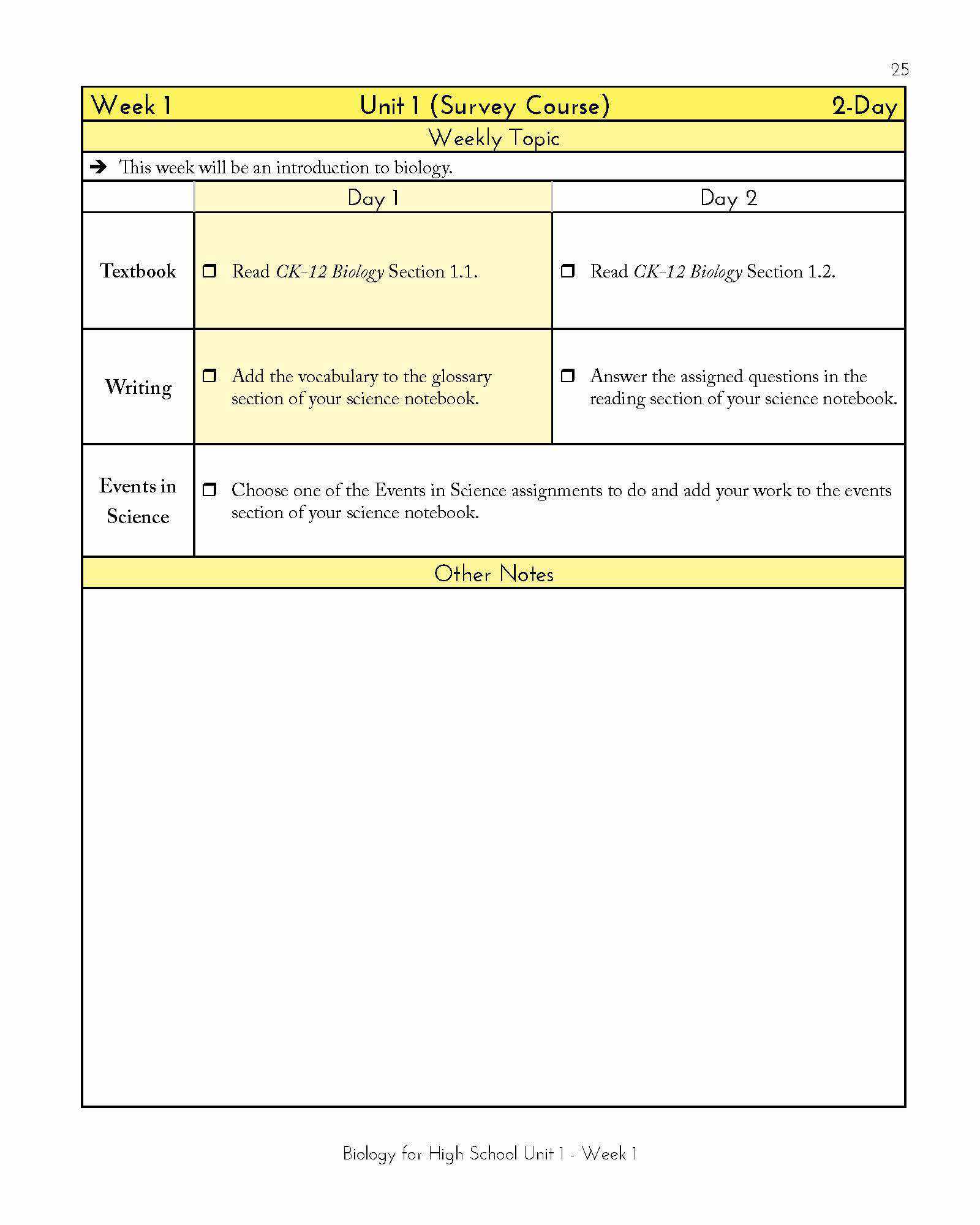 High School Biology eBook Guide