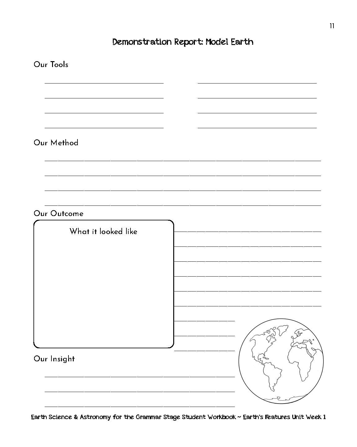 Earth Science & Astronomy for the Grammar Stage