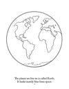 Earth Science & Astronomy for the Grammar Stage Coloring Pages {3rd Edition}
