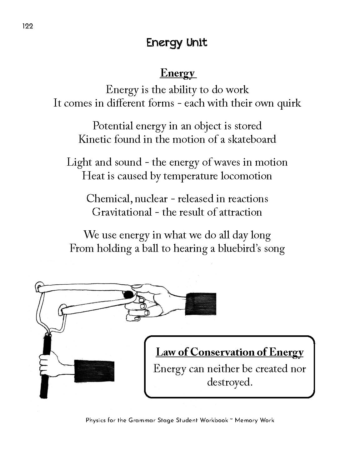 Physics For The Grammar Stage Student Workbook