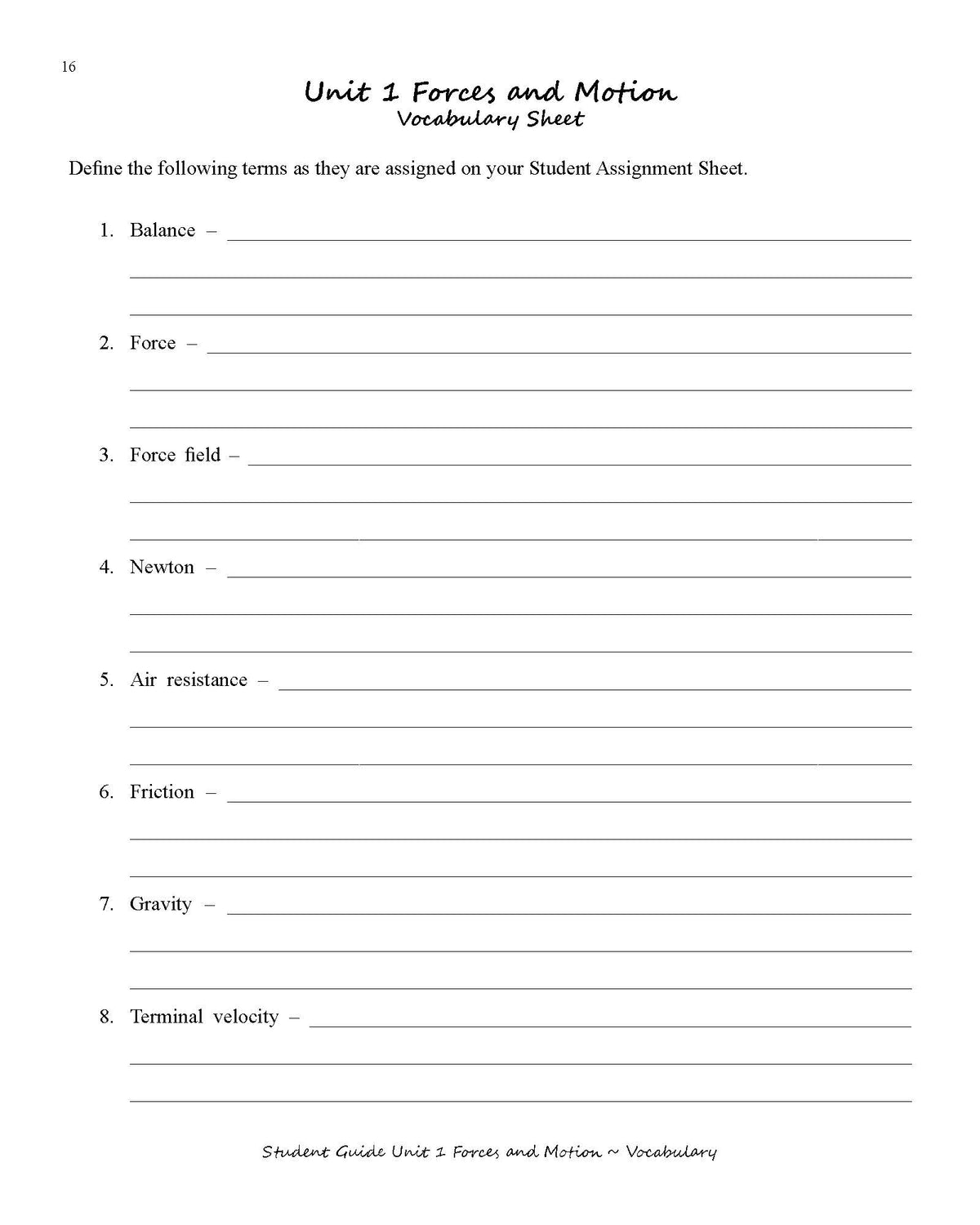 Physics for the Logic Stage eBook Combo