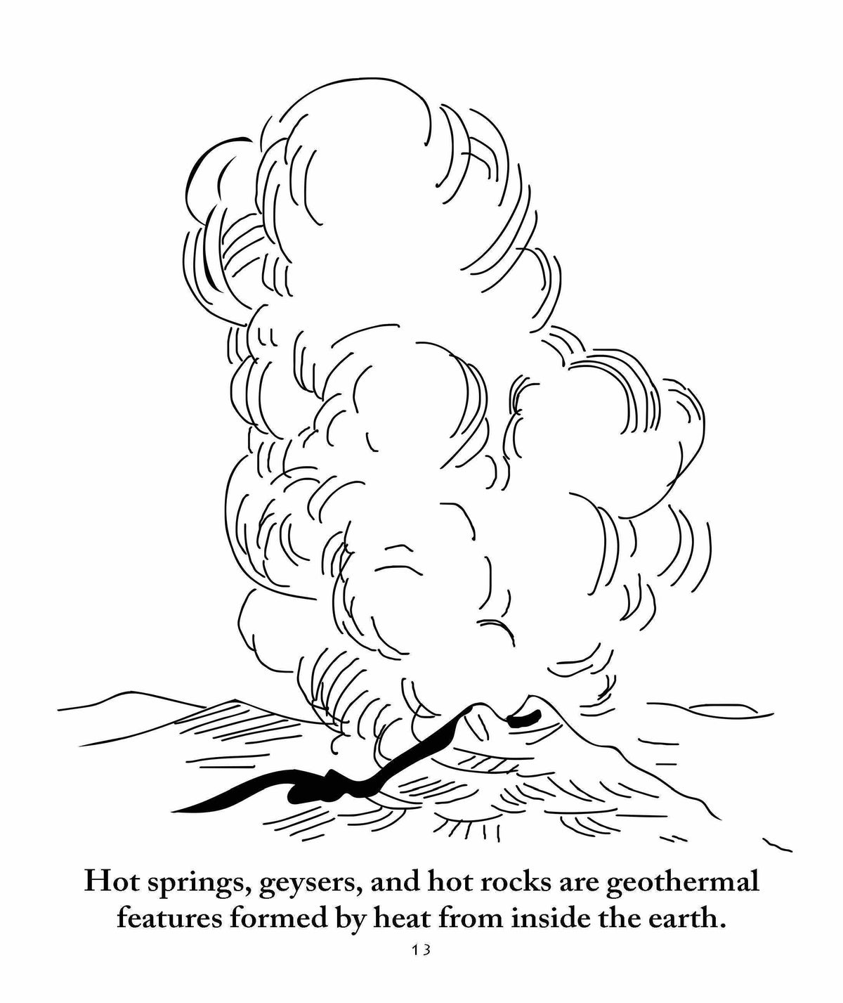 Sassafras Science Geology Coloring Pages by Elemental Science