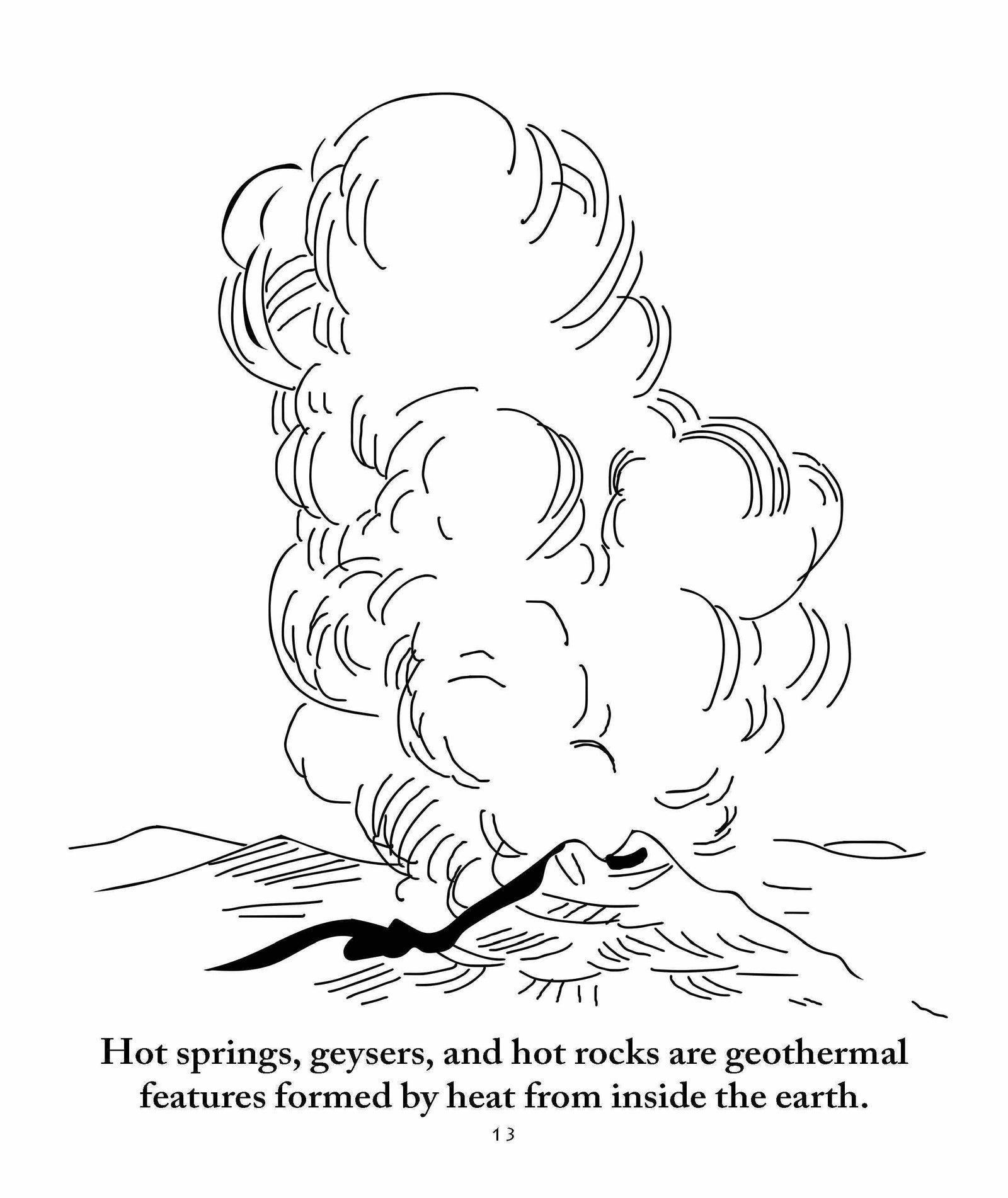 Sassafras Science Geology Coloring Pages by Elemental Science