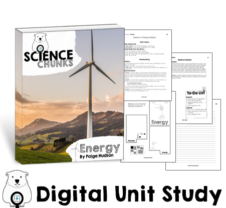 Science Chunks Energy Unit | Elemental Science