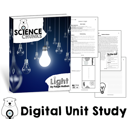 Science Chunks Light Unit | Elemental Science