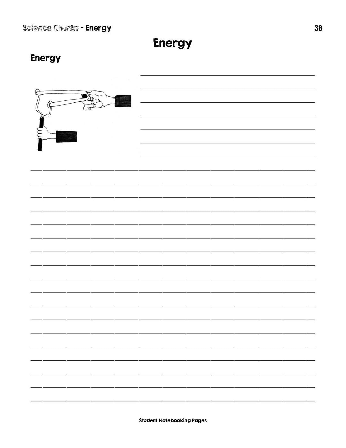 Science Chunks Energy Unit | Elemental Science