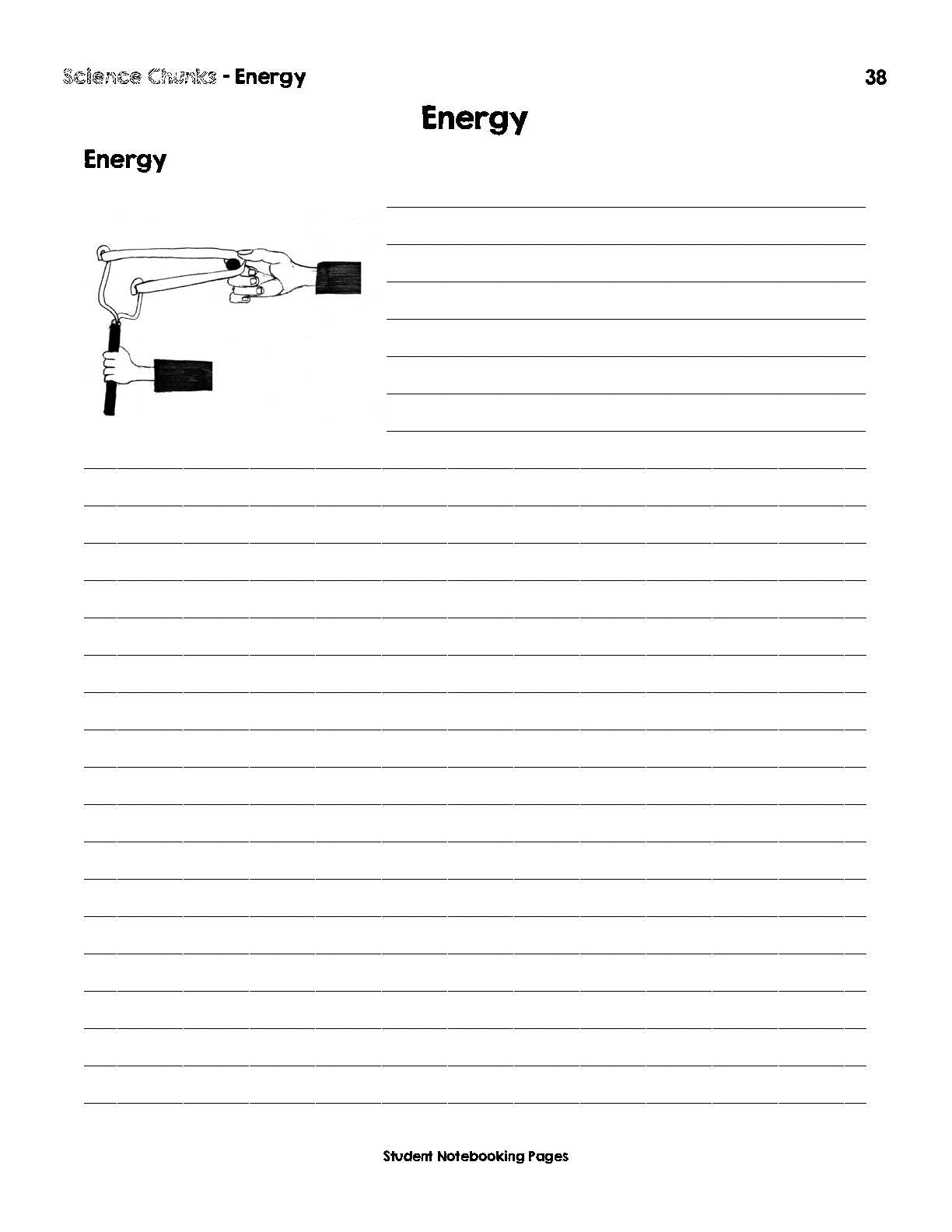 Science Chunks Energy Unit | Elemental Science