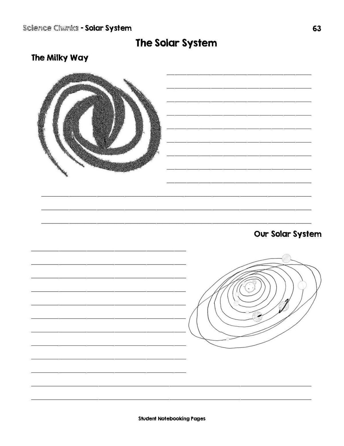 Science Chunks Solar System Unit | Elemental Science