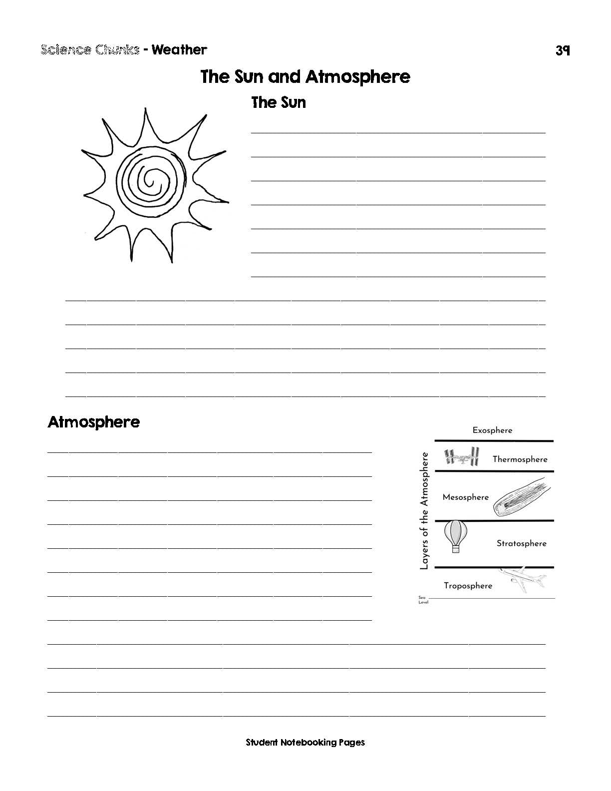 Science Chunks Weather Unit | Elemental Sciences
